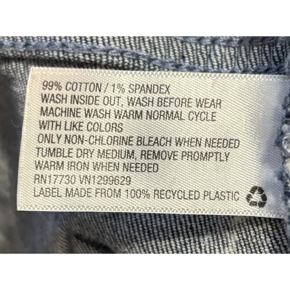 Wild Fable Acid Wash Denim Shorts Size XS - Elastic Waistband Large Pockets
